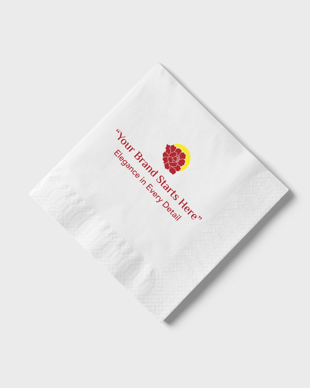 Napkin Tissue Logo Printing